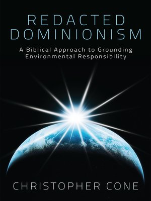 cover image of Redacted Dominionism
